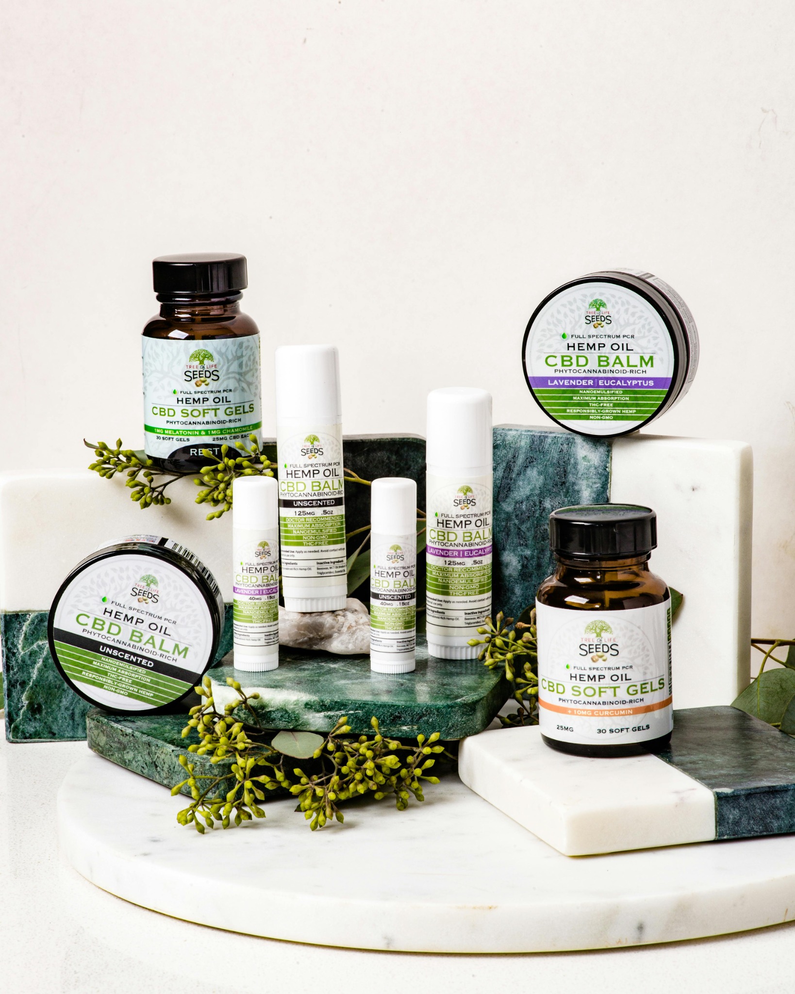Breakfast wellness supplements and essentials